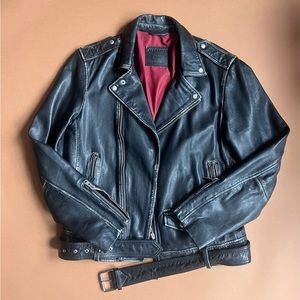 UNISEX ALLSAINTS leather Jacket.